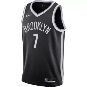 Image of Nike Nba Brooklyn Nets Dri-Fit Icon Swingman Jersey Kevin Durant, Black/Durant Kevin, Male, Basketball Jerseys, DN1996-011