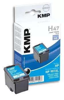 Image of KMP H47 ink cartridge High (XL) Yield Black