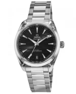 Image of Omega Seamaster Aqua Terra 150m Master Co-Axial Automatic Chronometer 41mm Black Dial Steel Mens Watch 220.10.41.21.01.001 220.10.41.21.01.001