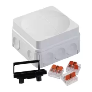 Image of Wiska COMBI Weatherproof Junction Box Grey - 10111272