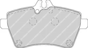 Image of Ferodo FDB1593 Brake Pad Set Front Axle Premier Car