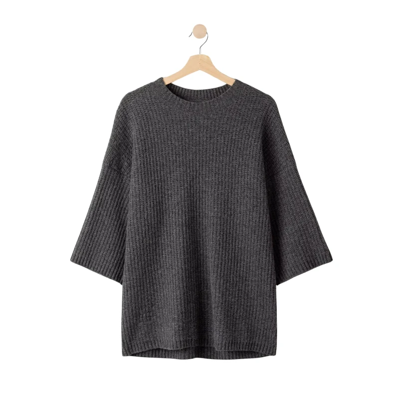 Image of Holebrook Womens round neck sweater Holebrook Livia Gris Female S