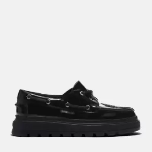 Image of Timberland Ray City Boat Shoe For Her In Black Black, Size 5