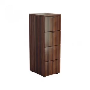 Image of Jemini Walnut 4 Drawer Filing Cabinet KF78954