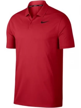 Image of Mens Nike Victory Polo Red