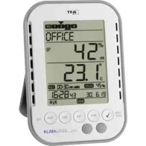 Image of TFA Dostmann KLIMALOGG PRO Thermo-hygro data logger White grey