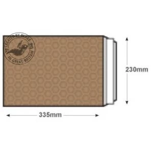 Image of Blake Purely Packaging C4 Peel and Seal Padded Envelopes Gold Pack of 100