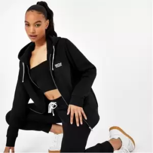 Image of Firetrap Zip Hoodie - Black