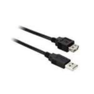 Image of V7 USB Cable Extension A to A - 5m (Black)