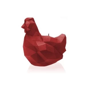 Image of Red Big Chicken Candle