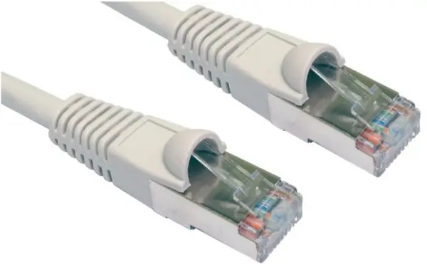 Image of Cables Direct 0.5M CAT6A SSTP-LSOH Patch Cable - Grey
