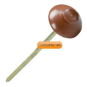 Image of Corrapol-BT Brown Corrugated Bitumen Fixings 100Pk