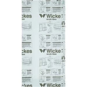 Image of Wickes Durable Acrylic Clear Sheet 900mm x 1.8m