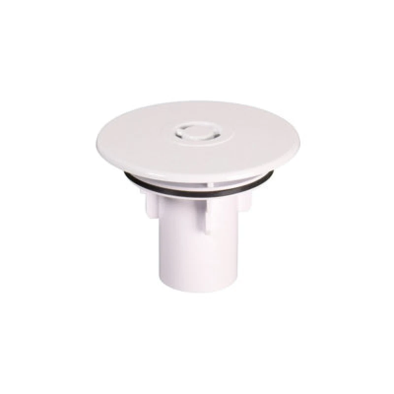 Image of McAlpine ST90WHTOP+TUBE White Plastic Flange And Dip Tube For ST90 Traps White