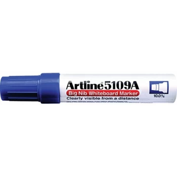 Image of Artline - Big Nib Whiteboard Marker Chisel Tip Blue