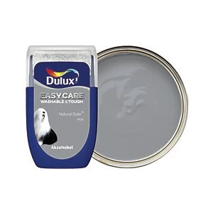 Image of Dulux Easycare Washable & Tough Natural Slate Matt Emulsion Paint 30ml