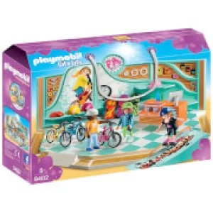 Image of Playmobil City Life Bike and Skate Shop with Ramp (9402)