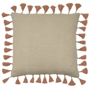 Image of Dune Cushion Terracotta, Terracotta / 45 x 45cm / Polyester Filled
