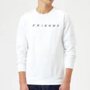 Image of Friends Logo Sweatshirt - White - S