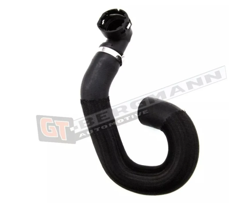 Image of GT-BERGMANN GT52-154 Radiator Hose Rubber, Upper, with clamping pieces Rubber Radiator Hose (475)