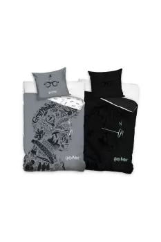Image of Glow In The Dark Duvet Cover Set