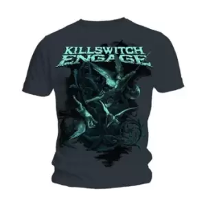 Image of Killswitch Engage - Engage Battle Unisex XX-Large T-Shirt - Grey