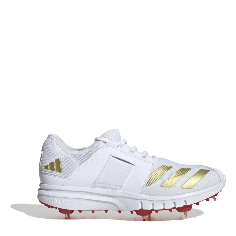 Image of adidas Mens Howzat Cricket Spike White/Red male 6 (39.3)