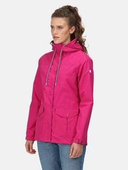 Image of Regatta Bayarma Waterproof Shell Jacket - Pink, Size 16, Women