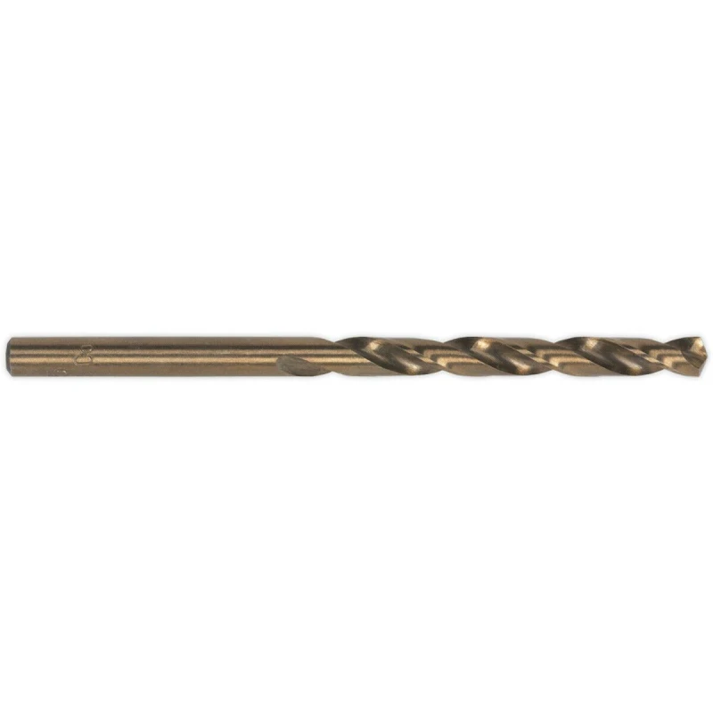 Image of Loops 10 PACK 8mm Fully Ground HSS Cobalt Drill Bit - Long Life Clog Free Drill Bit Multi