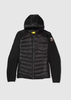 Image of Parajumpers Mens Nolan Jacket In Black