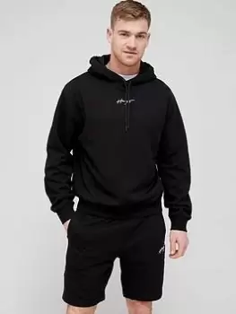 Image of HUGO Dalegre Overhead Hoodie - Black Size M Men