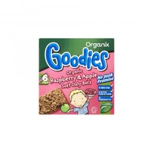 Image of Organix Goodies Apple & Raspb Cereal Bar Multipk 6 X 30g