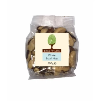 Image of Brazil Nuts - Whole - 200g x 6 - 88570 - Tree Of Life