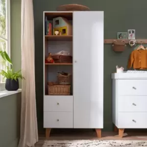Image of Tutti Bambini Como Wardrobe White / Rosewood