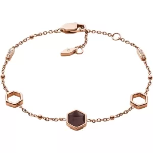 Image of Ladies Fossil Stainless Steel Classics Bracelet