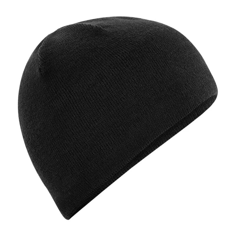 Image of Beechfield Beechfield Men Active Performance Beanie in Black One Size Male 5063425849079