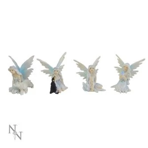 Image of Frozen Friends Pack Of 4 Fairy Figures