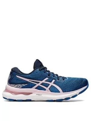 Image of Asics Gel-nimbus Trainer, Blue/Pink, Size 6, Women