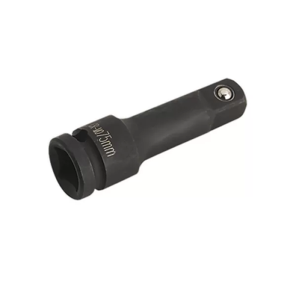 Image of Genuine SEALEY AK5501 Impact Extension Bar 75mm 1/2Sq Drive