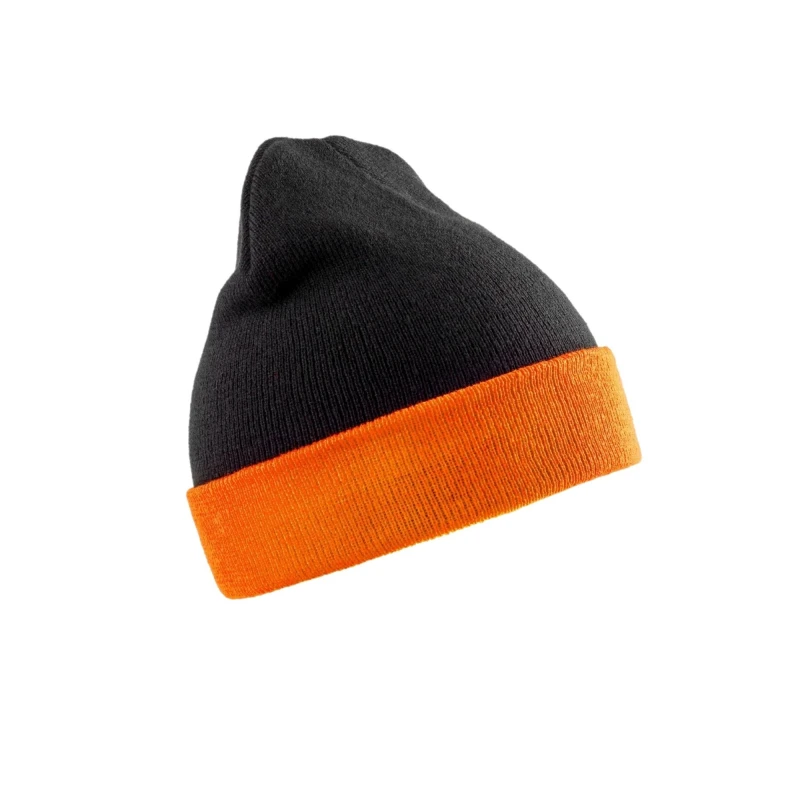 Image of Result Result Men Compass Beanie in Dark Grey Dark Grey One Size Male 5059699306363