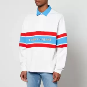 Image of Tommy Jeans Archive Cotton Rugby Top - XL