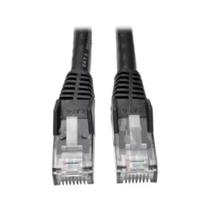 Image of 6ft Cat6 Gigabit Snagless Molded UTP Ethernet Patch Cable 24 AWG 550 MHz 1 Gbps RJ45 MM Black