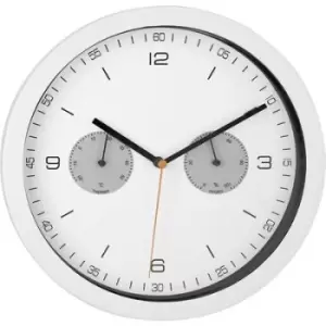Image of Mebus 52826 Radio Wall clock 260 mm x 42mm White