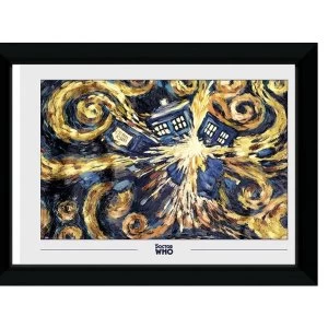 Image of Doctor Who Exploding Tardis Collector Print