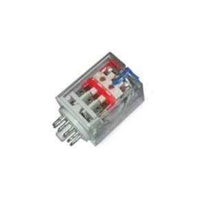 Image of Greenbrook Plug-in 3 Pole 11 Pin 24V DC Industrial Round Terminal Relay