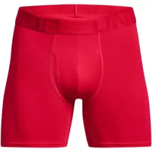 Image of Under Armour Tech Mesh 6" 2 Pack - Red