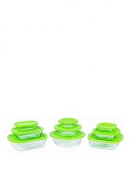 Image of Pyrex 18 Piece Cook And Storage Set
