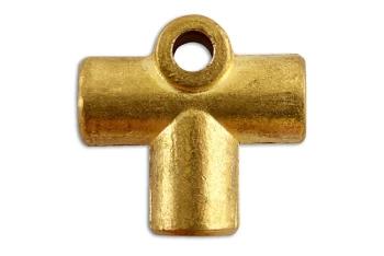 Image of 3 Way Brake Tube Connector 3/8 UNF x 24tpi Pk 5 Connect 31196