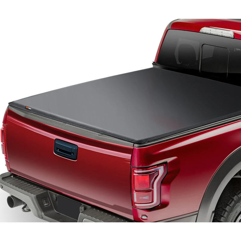 Image of VEVOR Vevor - Truck Bed Cover, Roll Up Truck Bed Tonneau Cover, Compatible with 2019-2024 Chevy Silverado gmc Sierra 1500 (not fit 19-24 Classic) Bed,