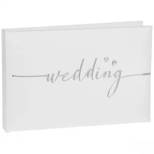 Image of Modern Script Wedding Album Small 6x4
